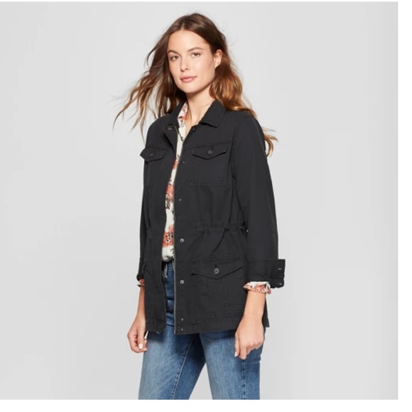 Women's Military Jacket - 74-198 - Picture 1 of 2